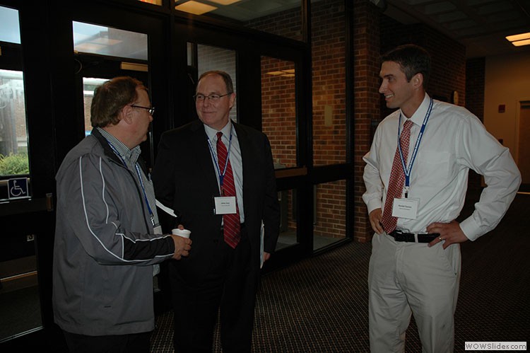 Julian Suso (middle) Town of Falmouth