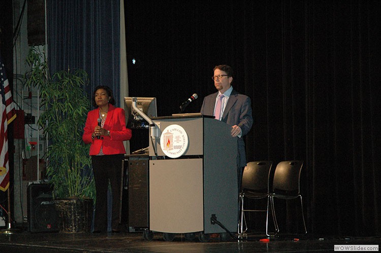 Tonna Marie Rogers (WBNERR) & Paul Niedzwiecki (CCC)